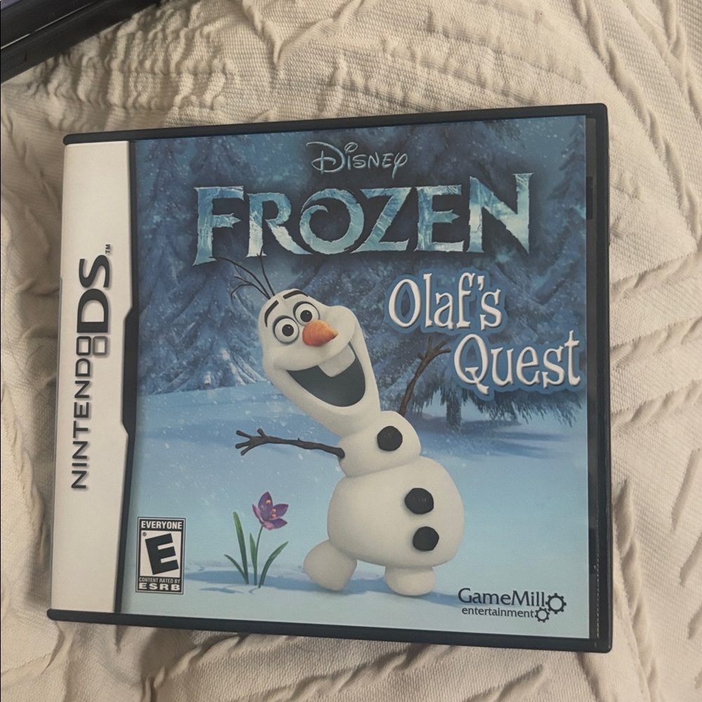 Nintendo DS Disney Frozen Olaf's Quest Game Cartridge